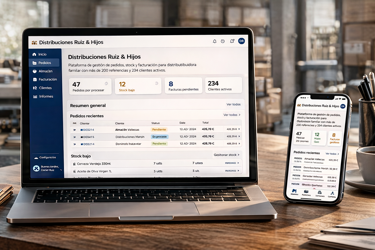 Distribuciones Ruiz & Hijos